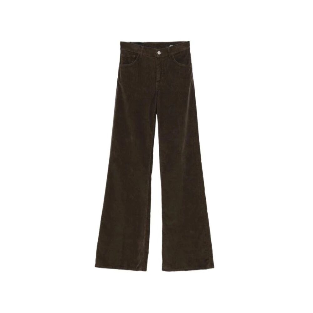 Dondup Women `Amber` Wide Leg 5-Pocket Jeans